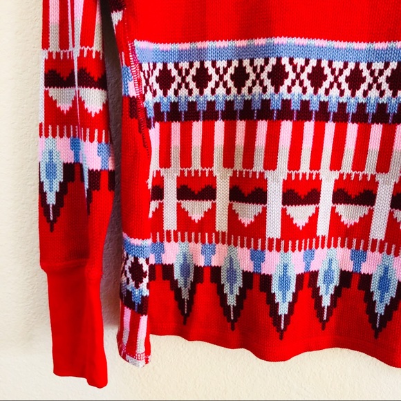 VICTORIA’S SECRET Fairisle Print Thermal - Picture 5 of 8